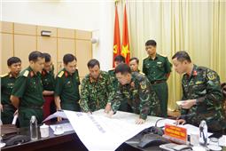 Tư lệnh Quân khu kiểm tra nắm tình hình khắc phục hậu quả thiên tai tại Cao Bằng